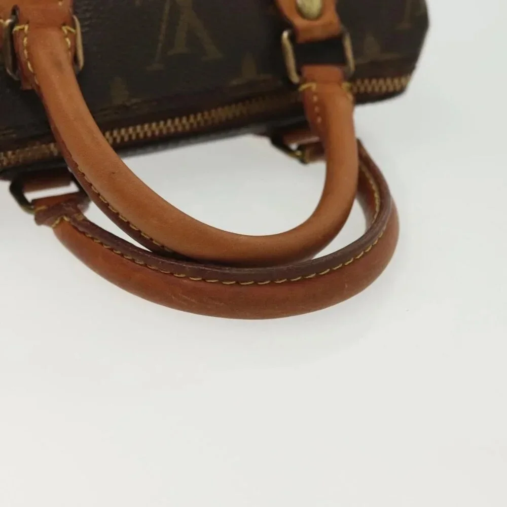 LOUIS VUITTON Monogram Mini Speedy Hand Bag - Picture 7 of 16